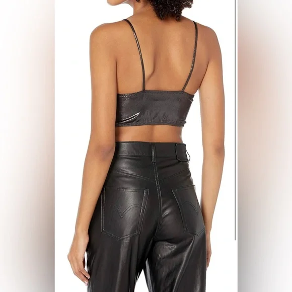 NWT Norma Kamali Slip Bra Tp - Picture 7 of 8